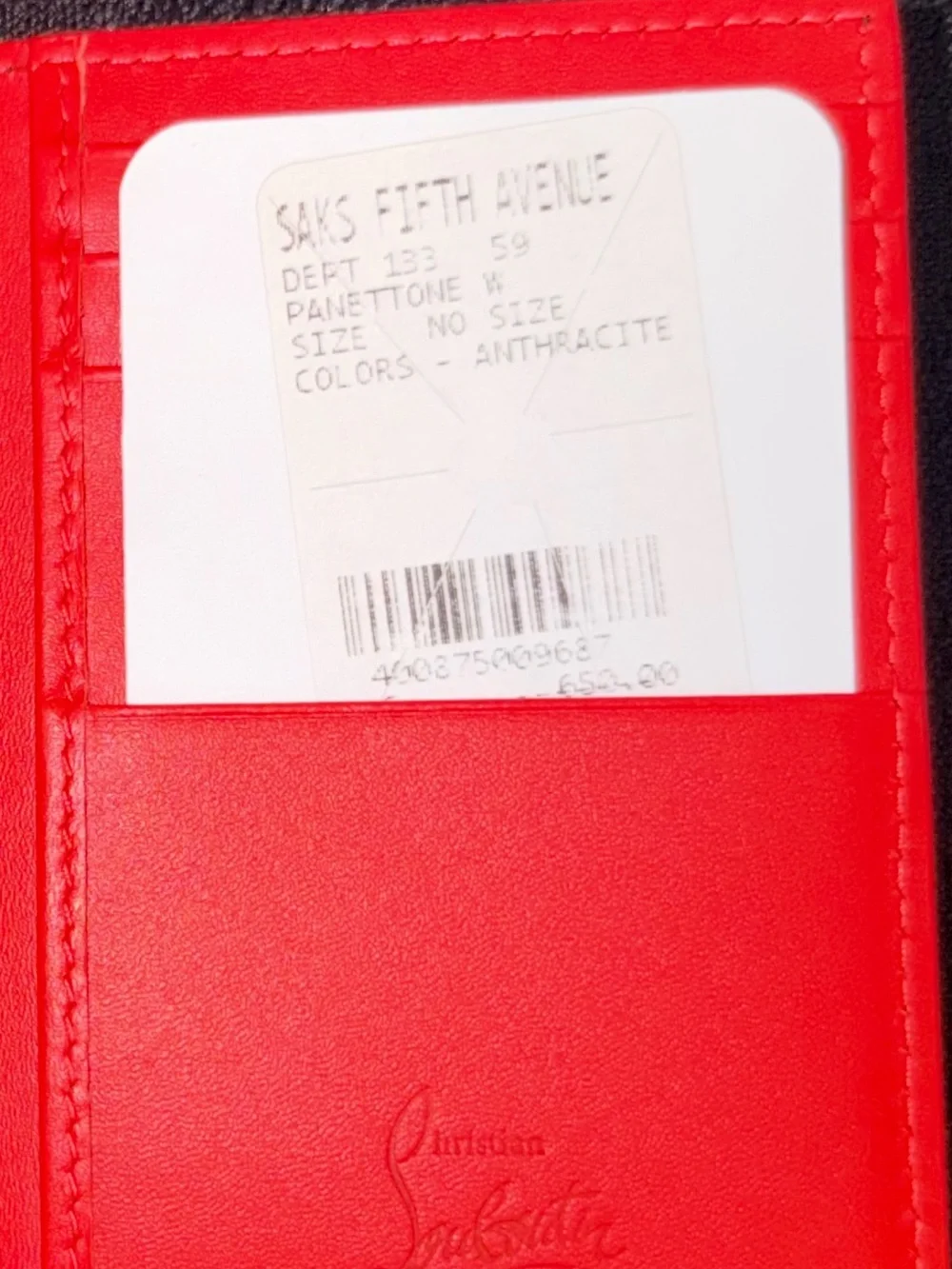 Christian Louboutin Paros Bi-fold Wallet.